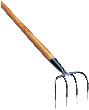 SHW Rex-Mulcher mit Stiel Produktbild