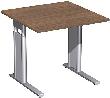 geramöbel Schreibtisch N-647101 800 x 800/680-820mm Produktbild