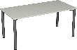 geramöbel Konferenztisch grau 1600x800x720mm Produktbild