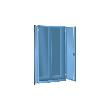LISTA Flügeltürenschrank B1000xT580xH1950mm RAL 5012,Vollblechtür Produktbild img1 S
