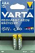 VARTA RECHARGE ACCU AAA 800mAh 2er Blist er Produktbild img1 S