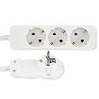 REV Steckdosenleiste 3-fach o. Schalter 2m weiß Smart Produktbild img1 S