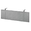 Neutral Sichtblende Metall für 120 cm Tische Produktbild