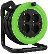 REV Mini-Kabeltrommel 15m H05VV-F3G1,5 s chwarz/grün Produktbild img1 S