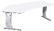 geramöbel PC-Schreibtisch 135° links 2166 x 800/1130, C-Fuß Produktbild