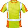 ELYSEE Warnschutz-T-Shirt UTRECHT, warn-gelb/warn-orange, Größe S Produktbild