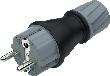 fortis Stecker Gummi IP54 Produktbild