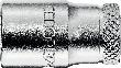 GEDORE Steckschlüssel-Einsatz 1/4", 6-kant, Nr. 20 Produktbild