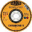 TYROLIT Schruppscheibe CERABONDX Produktbild img1 S