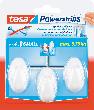 tesa Powerstrips Haken Small Oval chrom Oval,chrom Produktbild