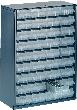 RAACO Schubladen-Magazin mit 36 Laden Typ 150-01 blau Produktbild