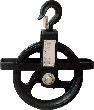Seilrad 190mm, 200kg für Seile von 18 - 22mm Produktbild img2 S