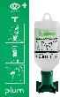 PLUM Augenspülstation, inkl Fl., 500 ml u. Wandhalter Produktbild