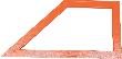 fortis Werkzeuge Trapezwinkel 45°, 90°, 135°, Pulverbeschichtet 1mm/m, 80 x 40cm Produktbild