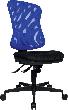 Topstar Drehstuhl Head Point schw./blau,Netzr. Produktbild img1 S