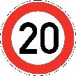 Neutral VKZ.274-10 Ronde 600mm 10 km/h RAL-Gütez eichen Folie RA1 Produktbild