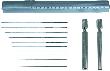 Kukko Düsen-Reibahlen-Set 12teilig0,6-1,9mm Produktbild