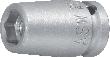 ASW Kraft-Steckschlüssel-Einsatz 1/4", 6-kant, magnetisch Produktbild