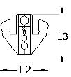 KS Tools Paar Crimp-Einsätze für Koaxstecker, Ø 6,50 / 5,41 / 1,72 mm Produktbild img3 S