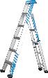 ZARGES Multimaster 5 Kombileiter Leiterl änge 2,88 m Produktbild img2 S