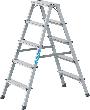 ZARGES Stufenstehleiter Scana B, beidseitig begehbar Produktbild img2 S