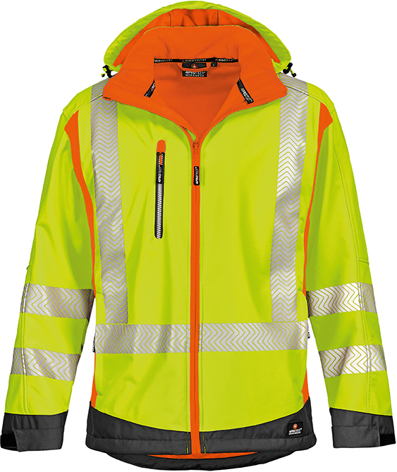 Softshell-Warnschutzjacke Produktbild img1 L