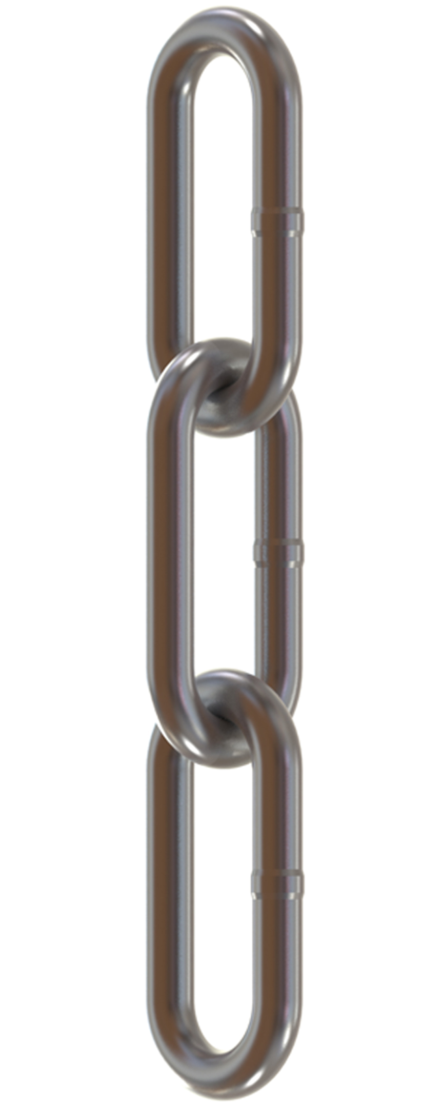 Edelstahl-Rundstahlketten ähnlich DIN 763, C-Glieder (langgliedrig) Produktbild img1 L