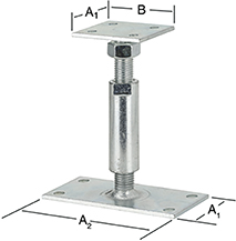 Podest-Stützschuh Produktbild img2 L