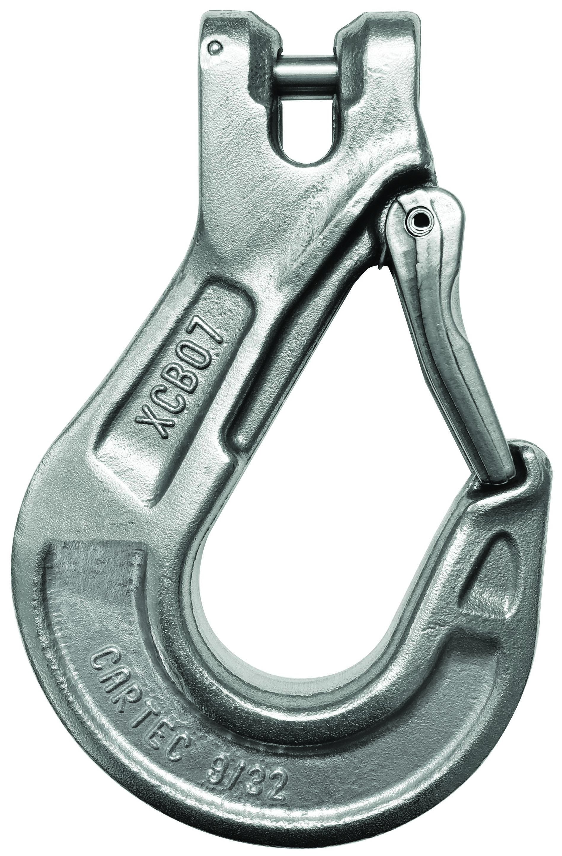 Gabelkopf-Lasthaken, mit Schmiedefalle Produktbild img1 L