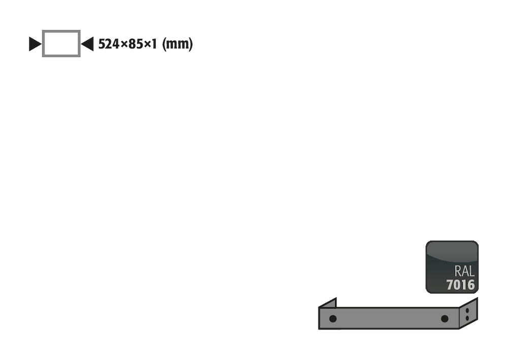 Zubehör für Gefahrstoffschrank Q-PEGASUS-90 Produktbild img1 L