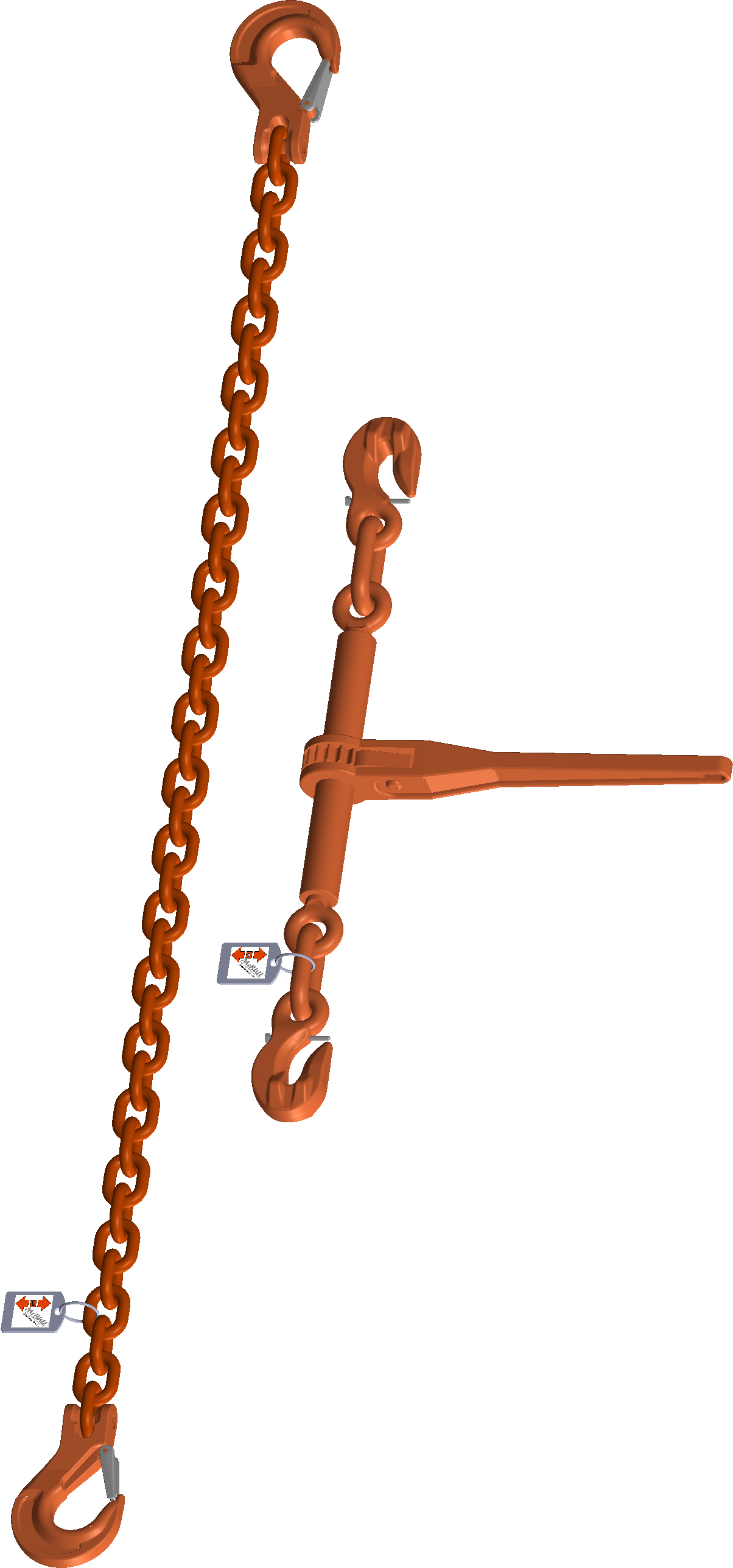 2-teilige, mit PAS-Kette (mit H-Stempel) Produktbild img1 L