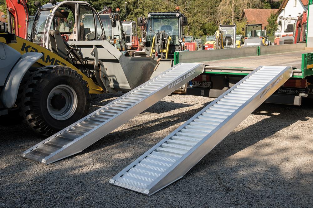 Aluminium-Verladeschiene, mit Rand Produktbild img1 L