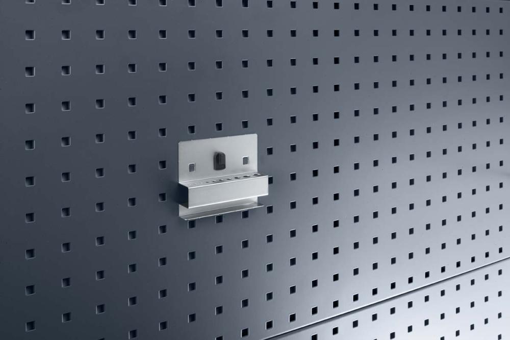 Schlüsselhalter B115xT25xH90 mm 10 Aufnahmen D 2-12 mm für Lochplatten bott Produktbild img1 L