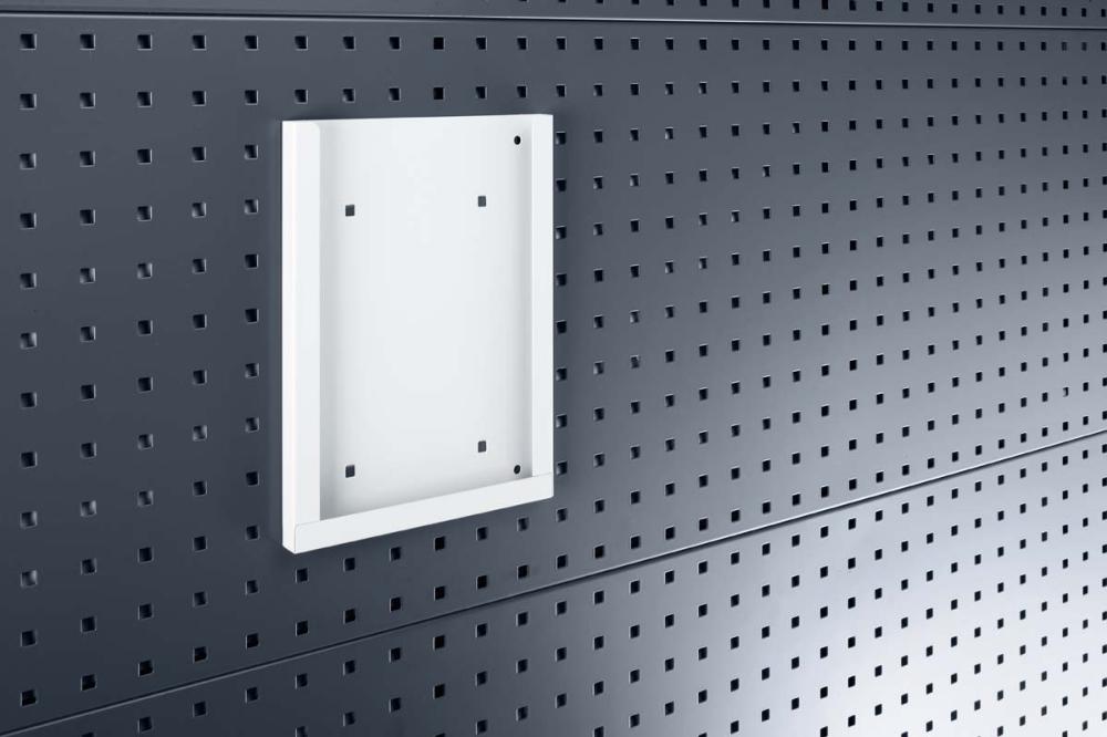 Prospekthalter A4 B224xT20xH302 mm für Lochplatten für Lochplatten bott Produktbild img1 L