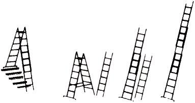 Mehrzweckleiter, 3-teilig, mit nivello®-Traverse Produktbild img2 L