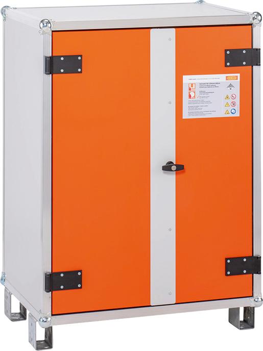 Akku Ladeschrank Premium 8/10 mit Stapelfüßen, 1-phasig Produktbild img1 L