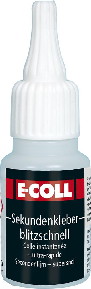 Sekundenkleber 20g blitzschnell E-COLL Produktbild img1 L