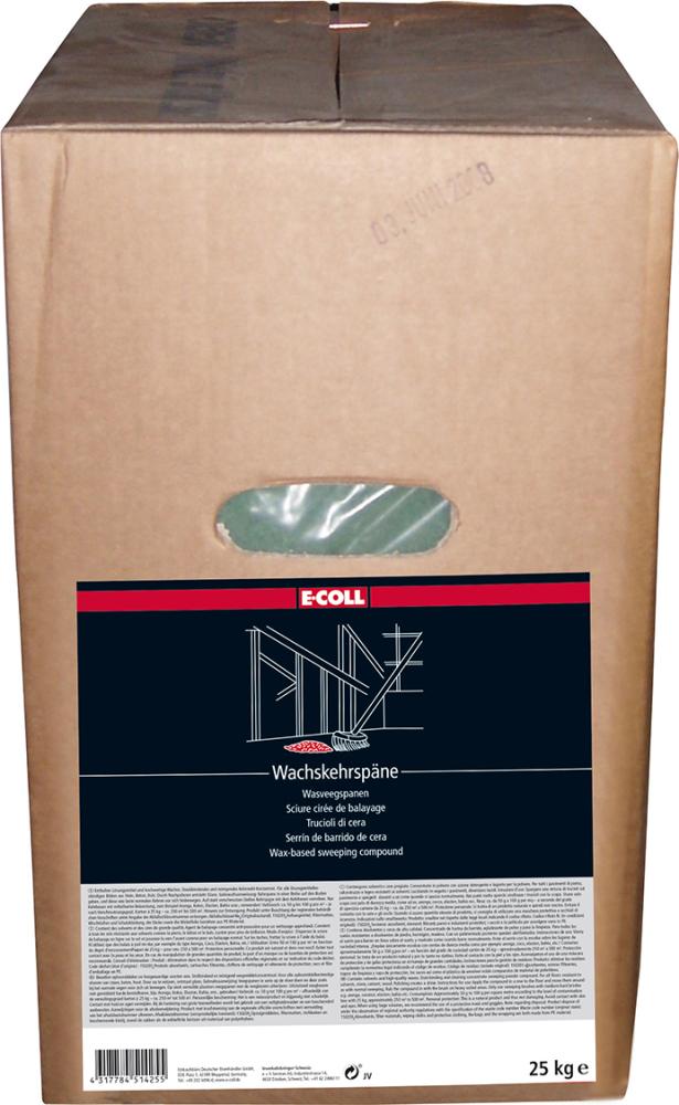 Wachskehrspäne 25kg blau E-COLL Produktbild img1 L