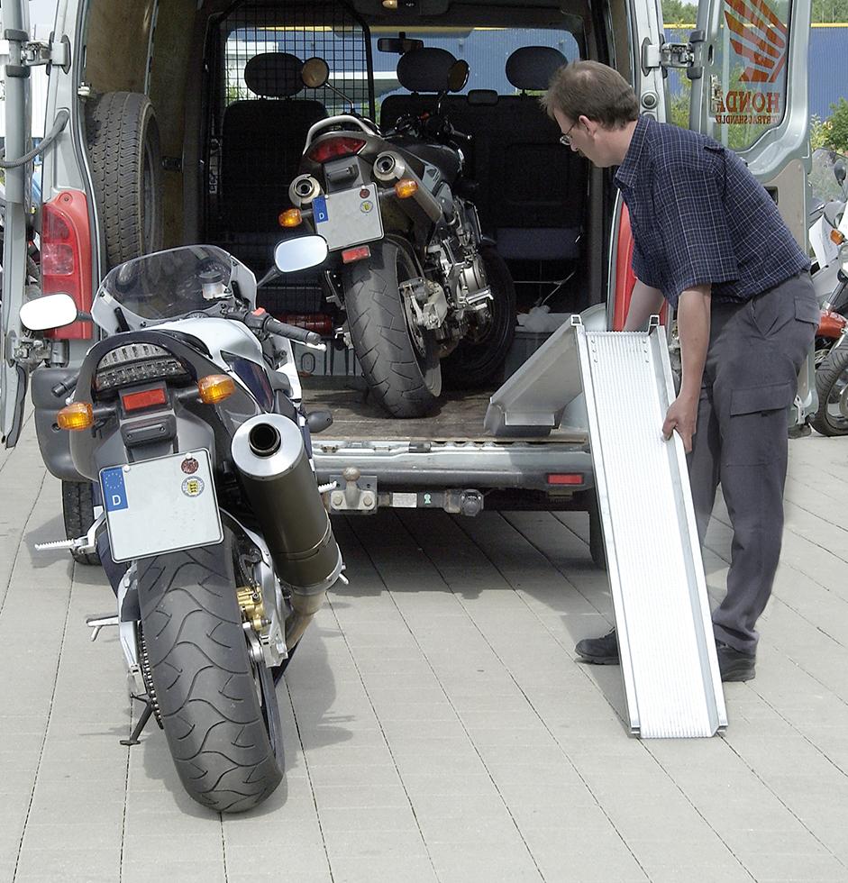 Aluminium-Verladeschiene, faltbar Produktbild img4 L