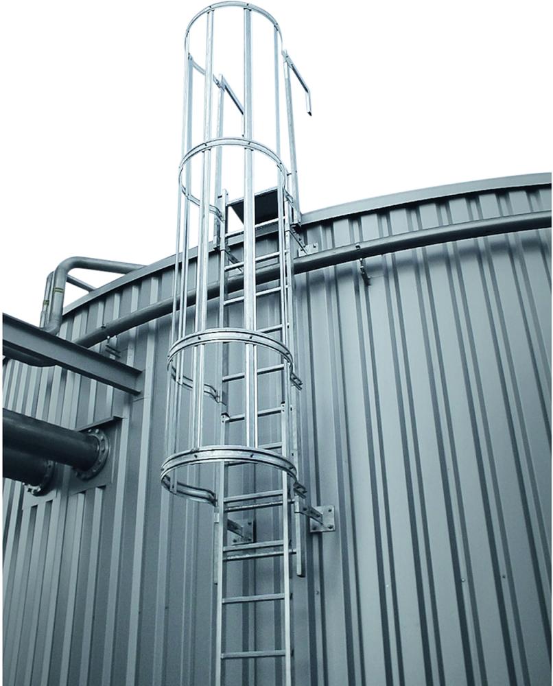 Einzügige Steigleiter, Aluminium, eloxiert Produktbild img1 L