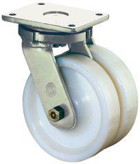 Schwerlast-Lenkdoppelrolle, Kunststoff Produktbild img1 L