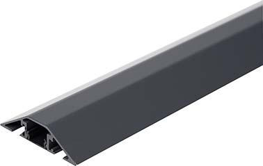 Kabelbrücke Aluminium B1500xT80xH20 mm 1 Kammer H16xB18 mm schiefergrau Produktbild img1 L