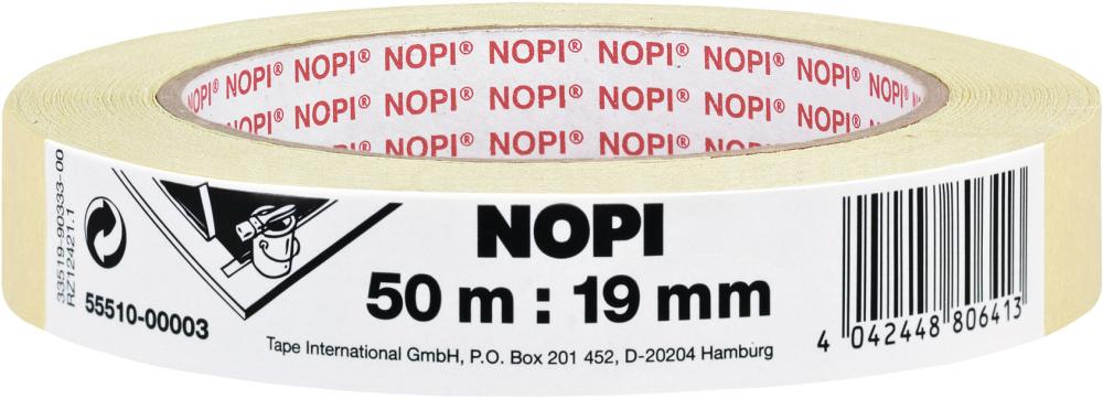 Nopi Malerkrepp Nr.55510 50m x 19mm Produktbild img1 L