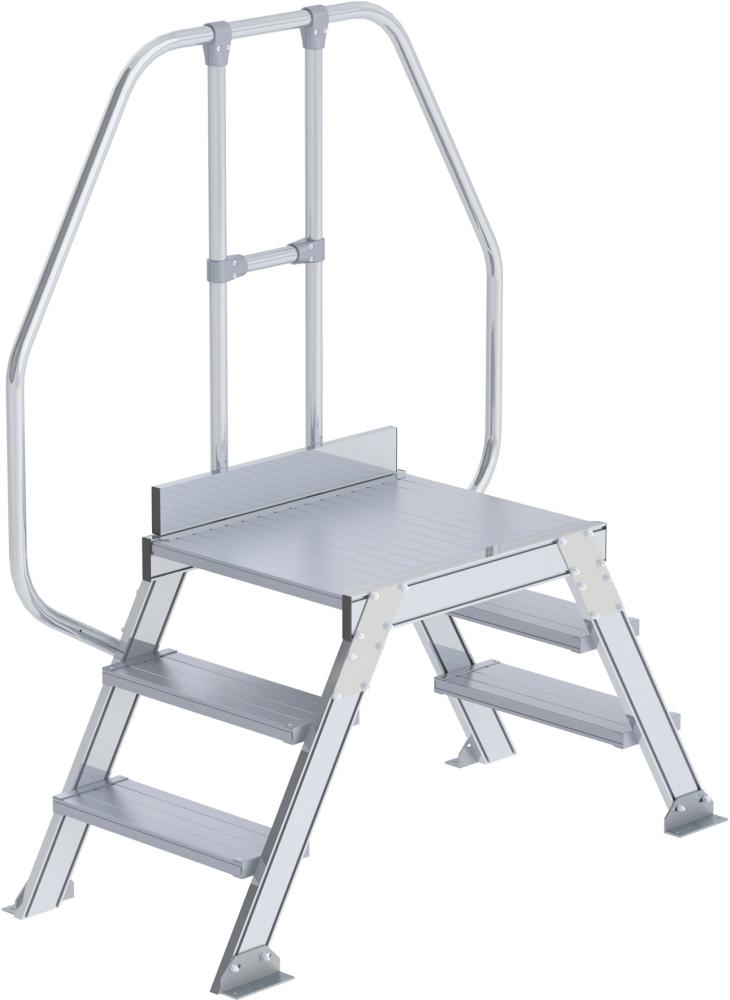 Überstieg 60 Grad 3 Stufen B 600 mm lichte Höhe 680 mm Ausladung 1850 mm Produktbild img1 L