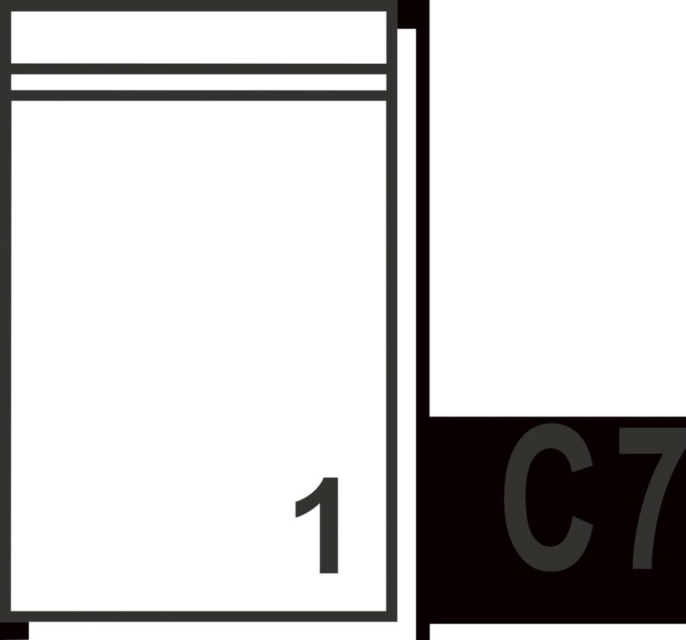 Dokumententaschen 90x118mm, C7,VE2000 Produktbild img1 L