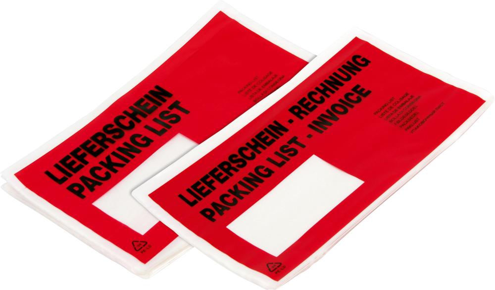 Dokumententaschen 240x130mm, DIN-langVE1000 Produktbild img2 L