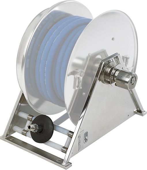 Schwenkbare Wandplatte für Edelstahl-Schlauchaufroller Model VA 5000 Produktbild img1 L