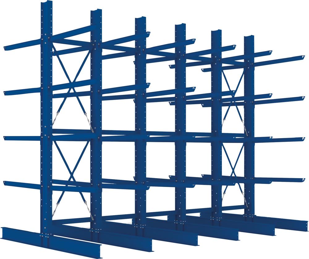 Kragarmregal MULTISTRONG Heavy, doppelseitig Produktbild img1 L
