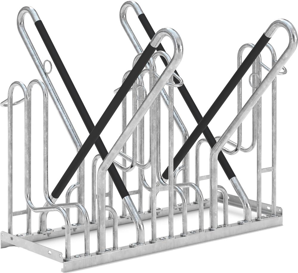 Fahrrad-Anlehnparker Modell 4700 XBF, zweiseitiger Anlehnparker Produktbild img1 L