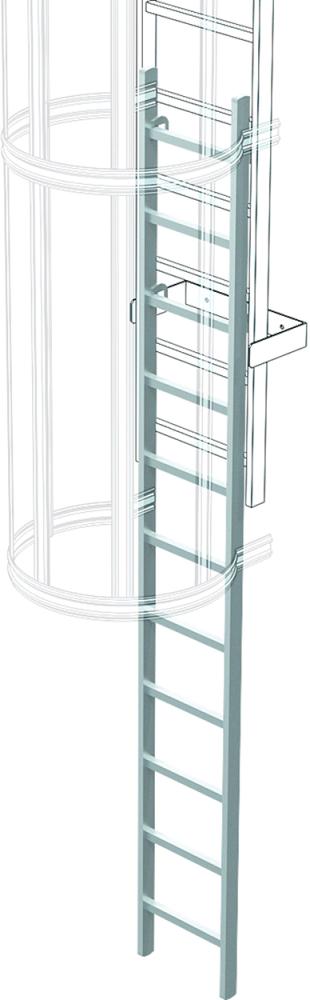 Einstiegleiter LM Leiterlänge 3,18 m ZARGES Produktbild img1 L